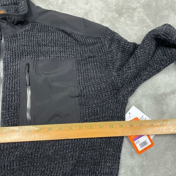 Bass Outdoor XXL Mixed Sweater Black Beauty Cotton & Polyester NWT 6375 - Picture 7 of 8